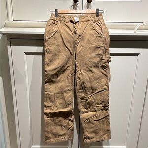 Garage Brown Cargo Pants in Size 00